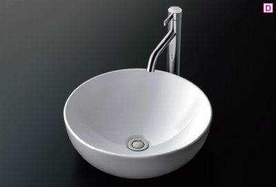 画像1: 洗面器 TOTO　LS705　カウンター式洗面器 ベッセル式 ホワイト(＃NW1) ※洗面器のみ [♪■]