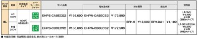 画像2: ゆプラス INAX/LIXIL　EHPS-CA8ECS2　適温出湯8Lオートウィークリータイマータイプ (EHPN-CA8ECS2+EFH-6+EFH-DA1)セット AC100V [◇]