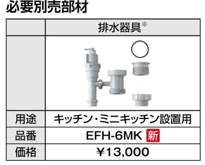 画像3: ゆプラス INAX/LIXIL　EHPM-KB12ECV3　飲料・洗い物用 オートウィークリータイマータイプ 12Lタイプ (EHPN-KB12ECV3+EFH-6MK)セット 単相200V [◇]