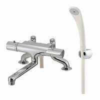 水栓金具 カクダイ　175-020　サーモスタットシャワー混合栓 立形