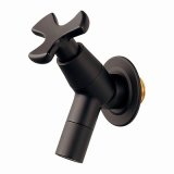 水栓金具 カクダイ　701-219-13　ガーデン用水栓 マットブラック