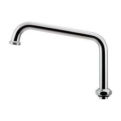 画像1: 水栓金具 カクダイ　775-20-170　水栓先端部品 ネジ付き立上りUパイプ [□]