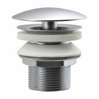 水栓金具 カクダイ　430-020-32　洗面・手洗 海外製陶器用丸鉢金物 化粧キャップ付き