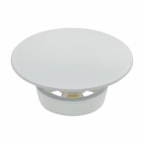 水栓金具 カクダイ　433-152-W　洗面・手洗 化粧キャップ ホワイト