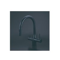 KVK　KM6091SCECM5　ビルトイン浄水器用シングルシャワー付混合栓（センサー） ACタイプ マットブラック 浄水カートリッジセット付