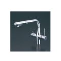 KVK　KM6121SCECHS　ビルトイン浄水器用シングルシャワー付混合栓 撥水 浄水カートリッジセット付