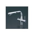 KVK　KM6131DECHS　ビルトイン浄水器用シングルシャワー付混合栓（センサー） 撥水 電池タイプ 浄水カートリッジセット別売