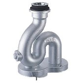 INAX/LIXIL　SF-20SAF　水栓金具 特定施設向け 掃除流し用排水Ｓトラップ 鉛管用 [★]