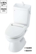 INAX/LIXIL　【BC-110STU+DT-5800WBL】 一般洋風便器(BL認定品) 便座別売 ハイパーキラミック 床排水(Sトラップ) 手洗付 寒冷地 [♪]