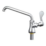 水栓金具 三栄水栓　A5370-20　単水栓 厨房用立形上向自在水栓 共用形
