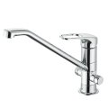 水栓金具 三栄水栓　K87112ETJV-13　ワンホールシングルレバー式 シングルワンホール分岐混合栓 キッチン用