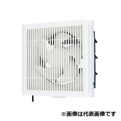 画像1: 三菱　EX-20ST4-S　換気扇 店舗 用 羽根径 20cm 標準換気扇 窓枠据付け格子タイプ 連動式シャッター 引きひも付 [■]