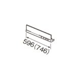 クリナップ　RFC-60H　化粧幕板取付フレーム 平型レンジフード用幕板 対応機種60HA/60HB [♪△]　