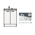 クリナップ　BGAL60TNTVWJTS　洗面化粧台 BGAシリーズ 間口60cm 開きタイプ シャワー付シングルレバー水栓 スタンダード モノホワイト [♪△]