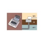 パロマ 【DFC-WC-FDA】 ファンコンベクター部材 温水コンセント床埋込みタイプ