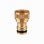画像1: 水栓金具 カクダイ　567-018-13　メタルネジ口金 アンティークゴールド  (旧品番567-017-13) (1)