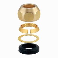 水栓金具 カクダイ　786-250　止水栓給水管固定ナット