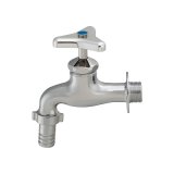 水栓金具 カクダイ　703-004-25　カップリング付き横水栓
