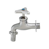 水栓金具 カクダイ　703-004-25　カップリング付き横水栓