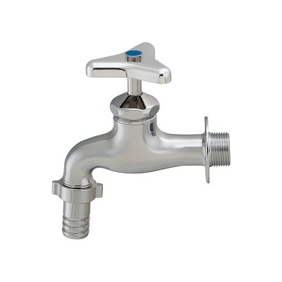 画像1: 水栓金具 カクダイ　703-004-25　カップリング付き横水栓