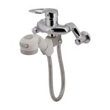 水栓金具 カクダイ　192-145　シングルレバー混合栓(シャワーつき)