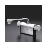 KVK　MTB200DWP1　デッキ形サーモスタット式混合栓 取付ピッチ100mmタイプ 190mmパイプ付 寒冷地用