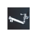 KVK　K1610ZN2　壁付浄水器内蔵自在水栓 210mmパイプ付 浄水カートリッジ付 寒冷地用