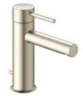 INAX/LIXIL　LF-YE340SYC/SNI　水栓金具 シングルレバー混合水栓 排水栓なし eモダン(エコハンドル) シャインニッケル 一般地・寒冷地共用 [★]