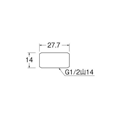 画像2: 水栓金具 部品 三栄水栓　PU32-16S　固定ナットセット