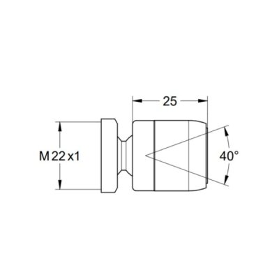 画像2: グローエ 13925000 パーツ スイーベルエアレーター M22×1 用 クローム ♪
