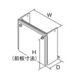 リンナイ 【WOP-L101(K)UW 23-3442】 配管カバー 402×250×225 ガス給湯器部材 [≦]