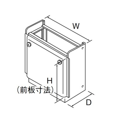 画像1: リンナイ 【WOP-8201UW-650 24-1505】 据置台 648×470×245 ガス給湯器部材 [■]