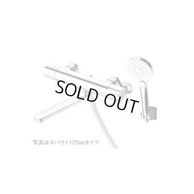 画像1: 【在庫あり】TOTO　TBV03450J　水栓金具 GGシリーズ 壁付サーモスタット混合水栓 (コンフォートウエーブクリック めっき) スパウト70mm [☆2]