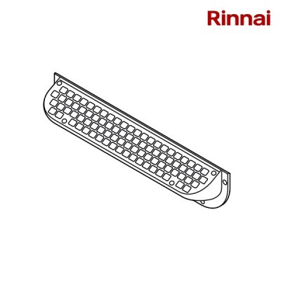 画像1: リンナイ【WOP-M301H 26-5717】排気カバー 143.5×141×87 ガス給湯器 部材 [■]