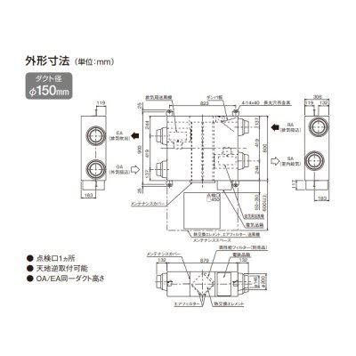 画像4: ダイキン　VAM350KS　換気扇 全熱交換器ユニット ベンティエール 天井埋込ダクト形 標準 単相100V [♪■]