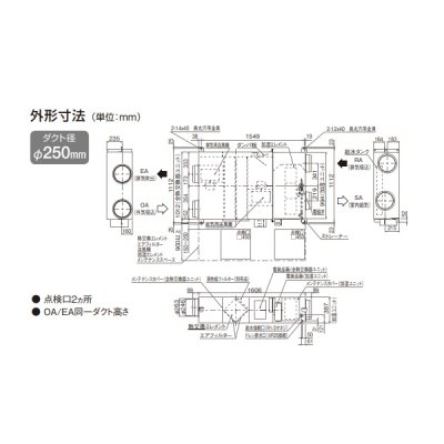 画像4: ダイキン　VAM100KM　換気扇 全熱交換器ユニット ベンティエール 天井埋込ダクト形 加湿付単相200V [♪■]