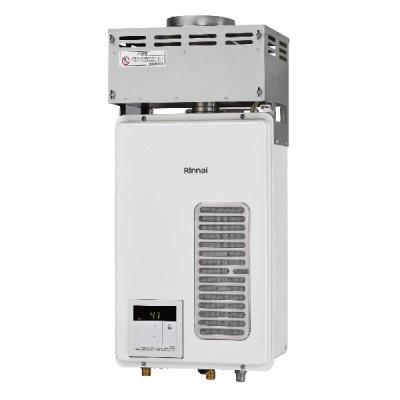 画像1: リンナイ 【RUXC-V1015SWF-HP(B) プロパン用】 ガス給湯器 業務用タイプ 10号 給湯専用 HPフードタイプ 屋内壁掛型 15A リモコン別売 [■]