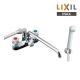 【在庫あり】INAX/LIXIL　BF-M607-GA　水栓金具 ホールインワン専用浴槽水栓 ２ハンドル 一般地 逆止弁付 乾式工法 [☆2]