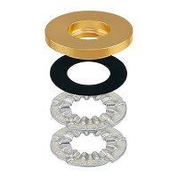 水栓金具 部品　カクダイ　107-827 単水栓取付アダプター アンティークゴールド