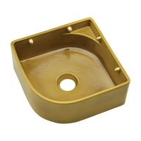 洗面所　カクダイ　493-234-Y 壁掛手洗器 美濃焼 初 [♪]