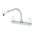 水栓金具　カクダイ　151-016 2ハンドル混合栓