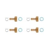 浴室 部品　カクダイ　416-417 ペア耐熱管部品セット(ねじノコ) 10A