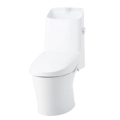 画像1: INAX/LIXIL [BC-Z30PM+DT-Z381PMN] マンションリフォーム用 アメージュシャワートイレ 手洗付 寒冷地・水抜方式 ハイパー 床上排水(Pトラップ) 155タイプ[♪∀]