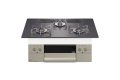 ノーリツ 【N3WU2PWASQSTESC プロパン用】 ビルトインコンロ Orche(オルシェ) スーパーフラット 75cmタイプ ブラックパールガラストップ [♪]