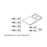 パナソニック AD-HEAB3312A エコキュート部材 薄型用耐震固定金具セット RC床用 (AD-HEZAB3312の後継品)