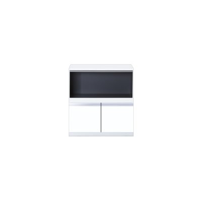 画像1: onedo/ワンド/旧マイセット STO45-80APC-[SW] ホワイト STO型 壁面収納 フロアユニット レンジラック 間口80cm 奥行45cm 受注生産品 [§♪]