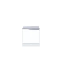 onedo/ワンド/旧マイセット KTD5-85-60G-[SW] ホワイト KTD5型 ハイトップ コンロ台 間口60cm 奥行55cm [♪]