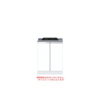 onedo/ワンド/旧マイセット KTD5-80-60GC2-[SW] ホワイト KTD5型 コンロキャビネット(2口) 間口60cm 奥行55cm [♪]