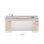 画像1: ワンド/旧マイセット KTD6-75-165DS1-(左)-[LG] 木目 KTD6型 ロータイプ一体型流し台 トップ出し ベースキャビネット 間口165cm 奥行60cm 左 受注品 [§♪] (1)