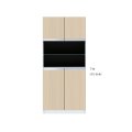 onedo/ワンド/旧マイセット STO-80RS-[LG] 木目 STO型 壁面収納 トールユニット 下台 間口80cm 奥行36cm 受注生産品 [§♪]
